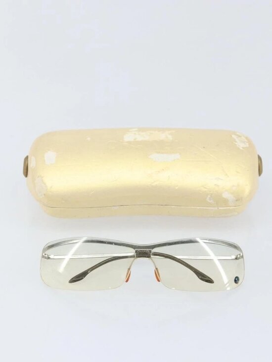 CHANEL Sunglasses metal Silver CC Auth BA10543 main image 12